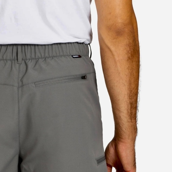 Gerry Men's Tech Shorts, Inseam 9 Inches, Waist 40, Gray, NWT - Picture 4 of 15